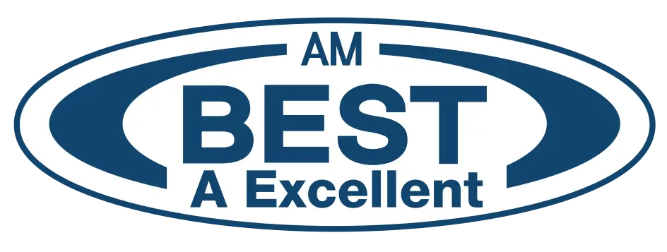 the logo for the am best a excellent company